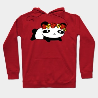 Flower Crown Panda Hoodie